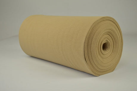 BEIGE RIB MED STRÆK – BOMULDSRIB & OEKO-TEX