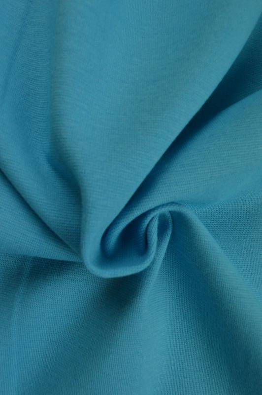 BLÅ RIB MED STRÆK – BOMULDSRIB & OEKO-TEX