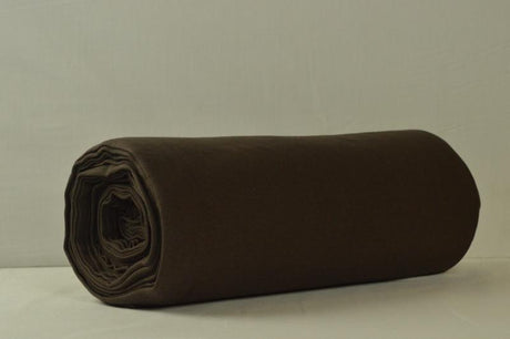 BRUN RIB MED STRÆK – BOMULDSRIB & OEKO-TEX