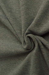 GRÅ MELERET RIB MED STRÆK – BOMULDSRIB & OEKO-TEX