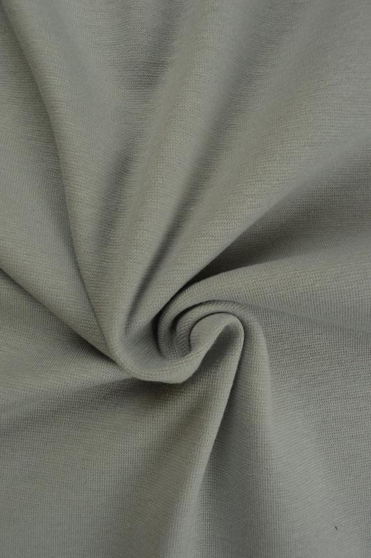 GRÅ RIB MED STRÆK – BOMULDSRIB & OEKO-TEX