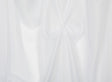 Chic chiffon stof til gardiner — hvid, stofprøve