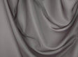 Chic chiffon stof til gardiner — musegrå, stofprøve