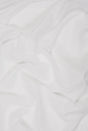 Bred gardinvoile i bomuldsmiks — hvid