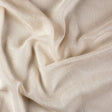 Let hør-voile med naturstruktur — ecru, stofprøve