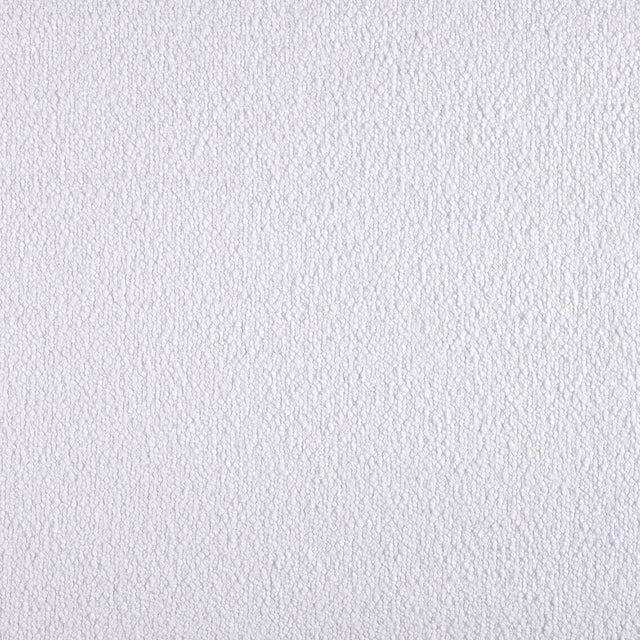 Termo mørklægningsstof med bouclé-struktur — hvid, stofprøve