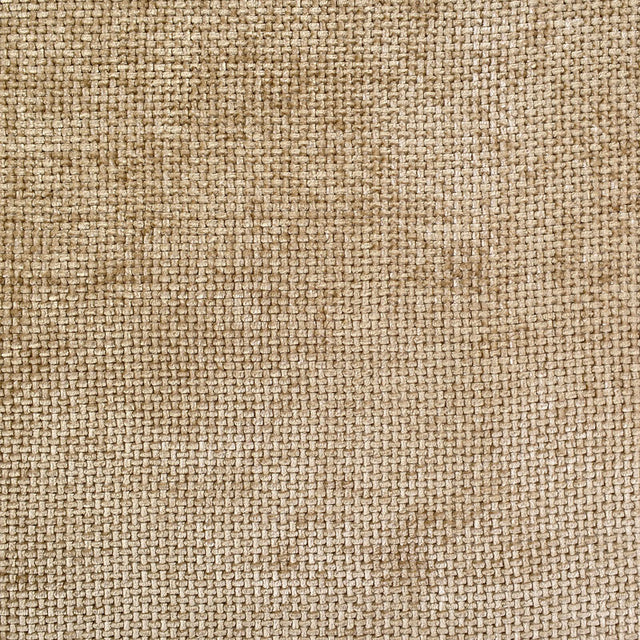 Termo mørklægningsstof i chenille — beige, stofprøve