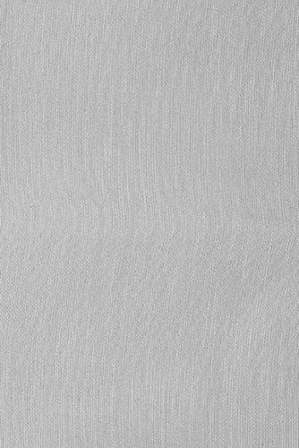 Luftrensende jacquard-gardinstof — sølvgrå, stofprøve