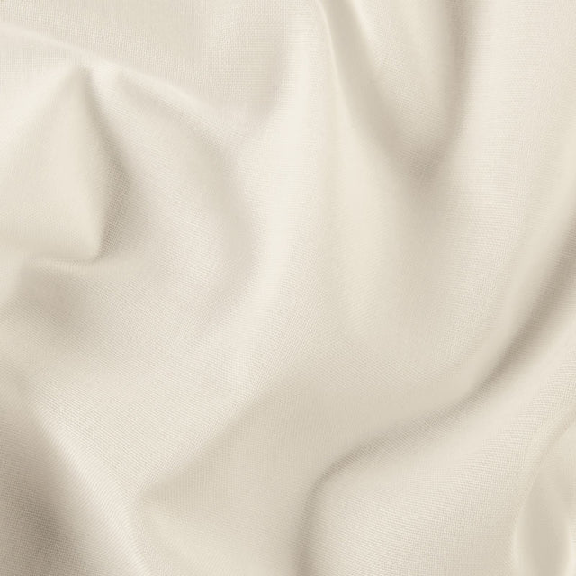 Klassisk gardinvoile i polyester — cremehvid, stofprøve