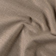 Tungt hørlook gardinstof — taupe, stofprøve