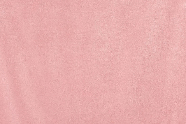 Tungt ruskindslook gardinstof — rosa, stofprøve