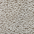 Jacquard-gardinstof med abstrakt dyreprint — taupe, stofprøve