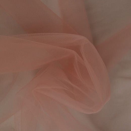 G&M Tyl VINTAGE LYSERØD BLØD TYL
