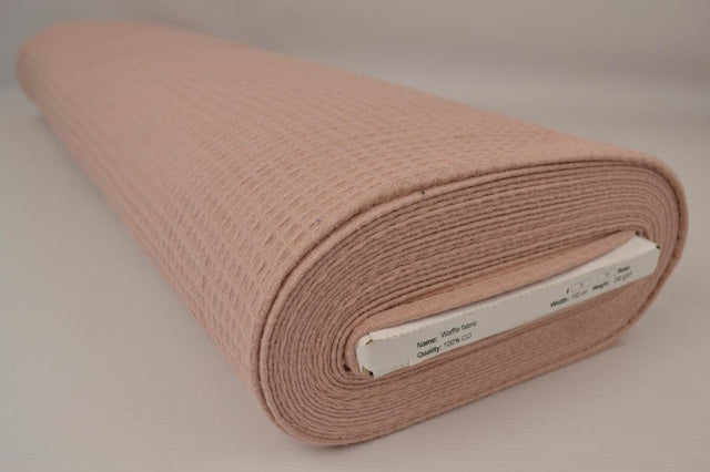 VINTAGE LYSERØD VAFFEL PIQUÉ – ABSORBERENDE & HURTIGTTØRRENDE