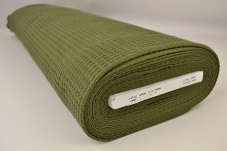 MOSGRØN VAFFEL PIQUÉ – ABSORBERENDE & HURTIGTTØRRENDE