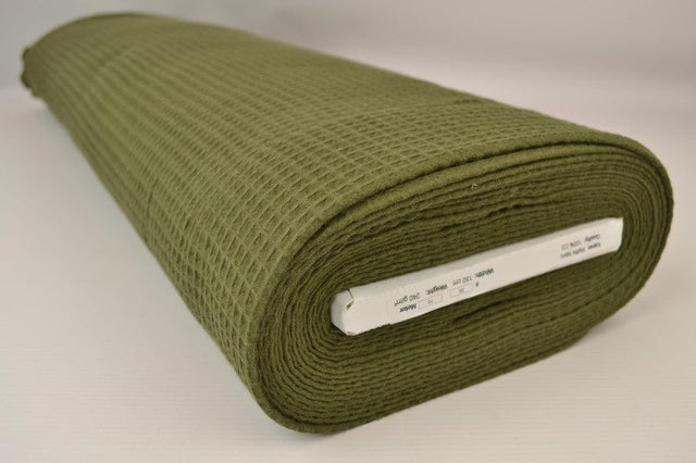 MOSGRØN VAFFEL PIQUÉ – ABSORBERENDE & HURTIGTTØRRENDE