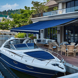 MØRKEGRÅ FLORIDA UV KALECHE- & MARKISESTOF