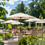 RØD UV BEHANDLET VANDTÆT STOF TIL BEKLÆDNING