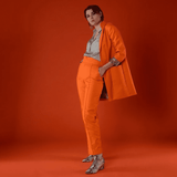 ORANGE BOMULDSTWILL – KRAFTIG & FORMSTABIL