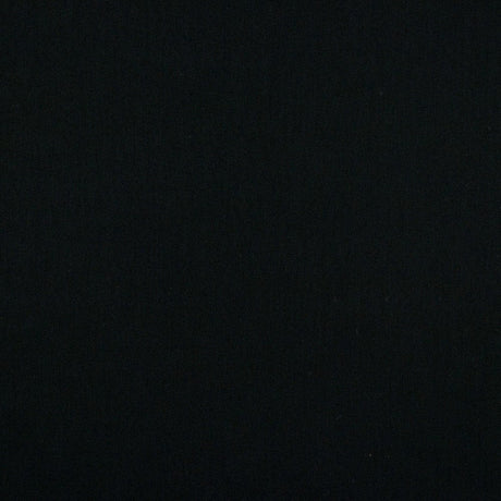 Garn & Metervarer Cotton Voile GOTS SORT ØKOLOGISK VOILE STOF AF BOMULD SEMI TRANSPARENT