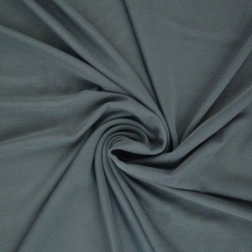 Mørkegrå lycra mesh – elastisk netstof, semi transparent, metervare til erhverv (billede 1 af 4)