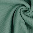 Garn & Metervarer Økologisk Musselin / Triple Gauze ØKOLOGISK VINTAGE GRØN MUSSELIN / TRIPLE GAUZE