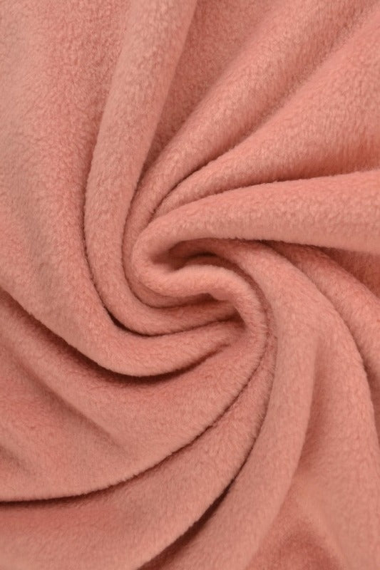 VINTAGE LYSERØD POLAR FLEECE – ANTI-PILLING, VARM & LET