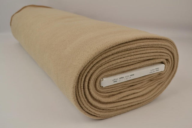 MØRK BEIGE POLAR FLEECE – ANTI-PILLING, VARM & LET