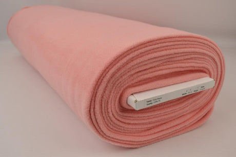 LAKSEFARVET PINK POLAR FLEECE – ANTI-PILLING, VARM & LET