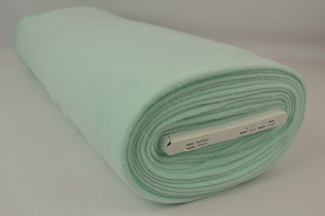 LYS MINTGRØN POLAR FLEECE – ANTI-PILLING, VARM & LET