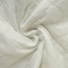 HVID QUILT STOF MED VATTERET BAGSIDE