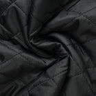 SORT QUILT STOF MED VATTERET BAGSIDE