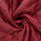 BORDEAUX QUILT STOF MED VATTERET BAGSIDE