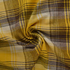GUL OG BRUN SKOTSKTERNET FLANNEL