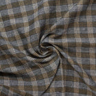 GRÅ SORT OG GUL SKOTSKTERNET FLANNEL