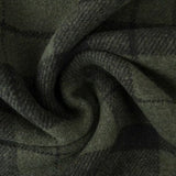 Garn & Metervarer Wool Fashion TARTAN ULD I GRØN OG SORT