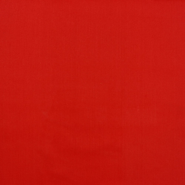 TOMATRØD POPLIN – 100% ØKOLOGISK BOMULD