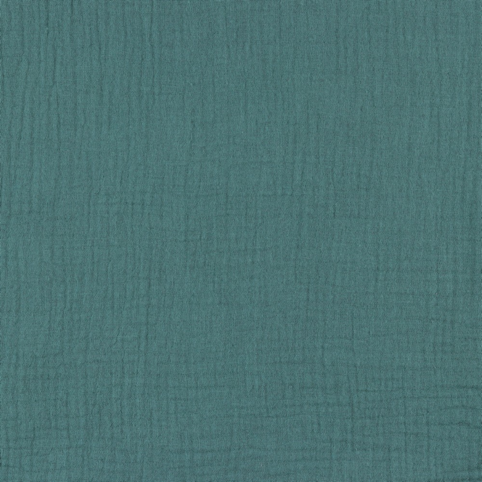 GRØN DOUBLE GAUZE ØKOLOGISK MUSSELIN – BLØD OG ÅNDBAR