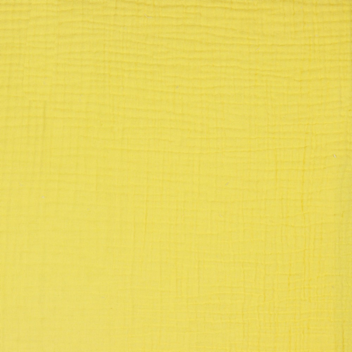 GUL TRIPLE GAUZE ØKOLOGISK MUSSELIN – BLØD OG ÅNDBAR