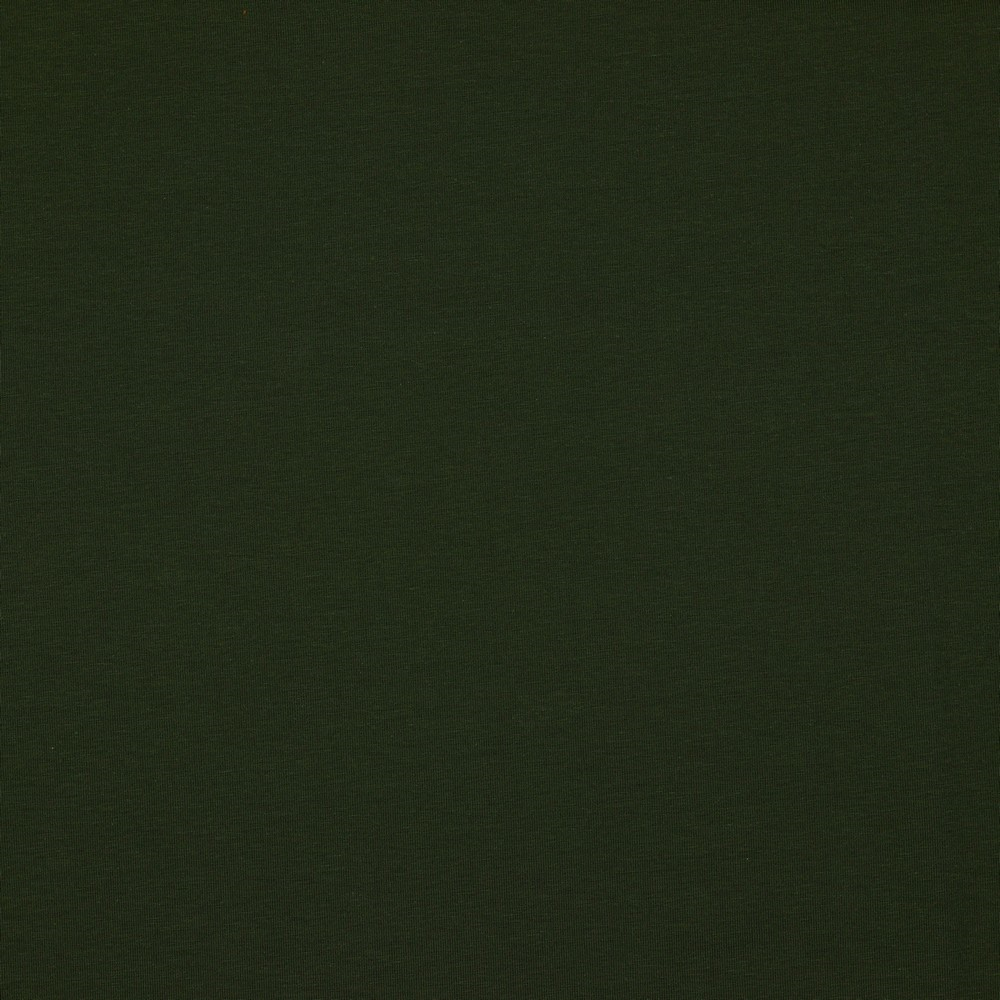 MØRK SKOVGRØN ØKOLOGISK BOMULDSJERSEY