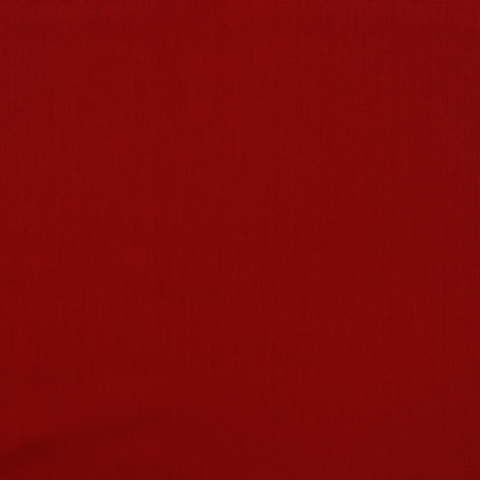 MØRK RØD POPLIN – 100% ØKOLOGISK BOMULD
