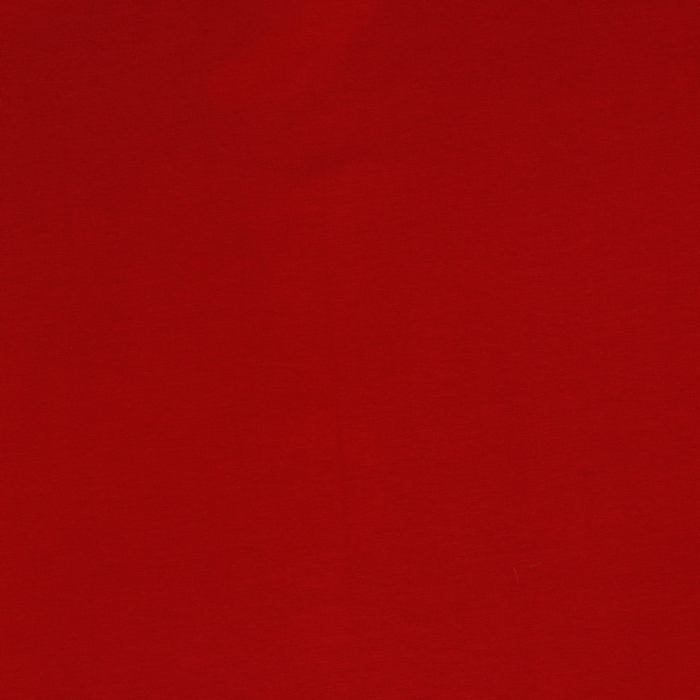 MØRK RØD ØKOLOGISK BOMULDSJERSEY