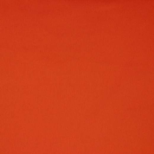 MØRK ORANGE BOMULDSSATIN MED STRÆK