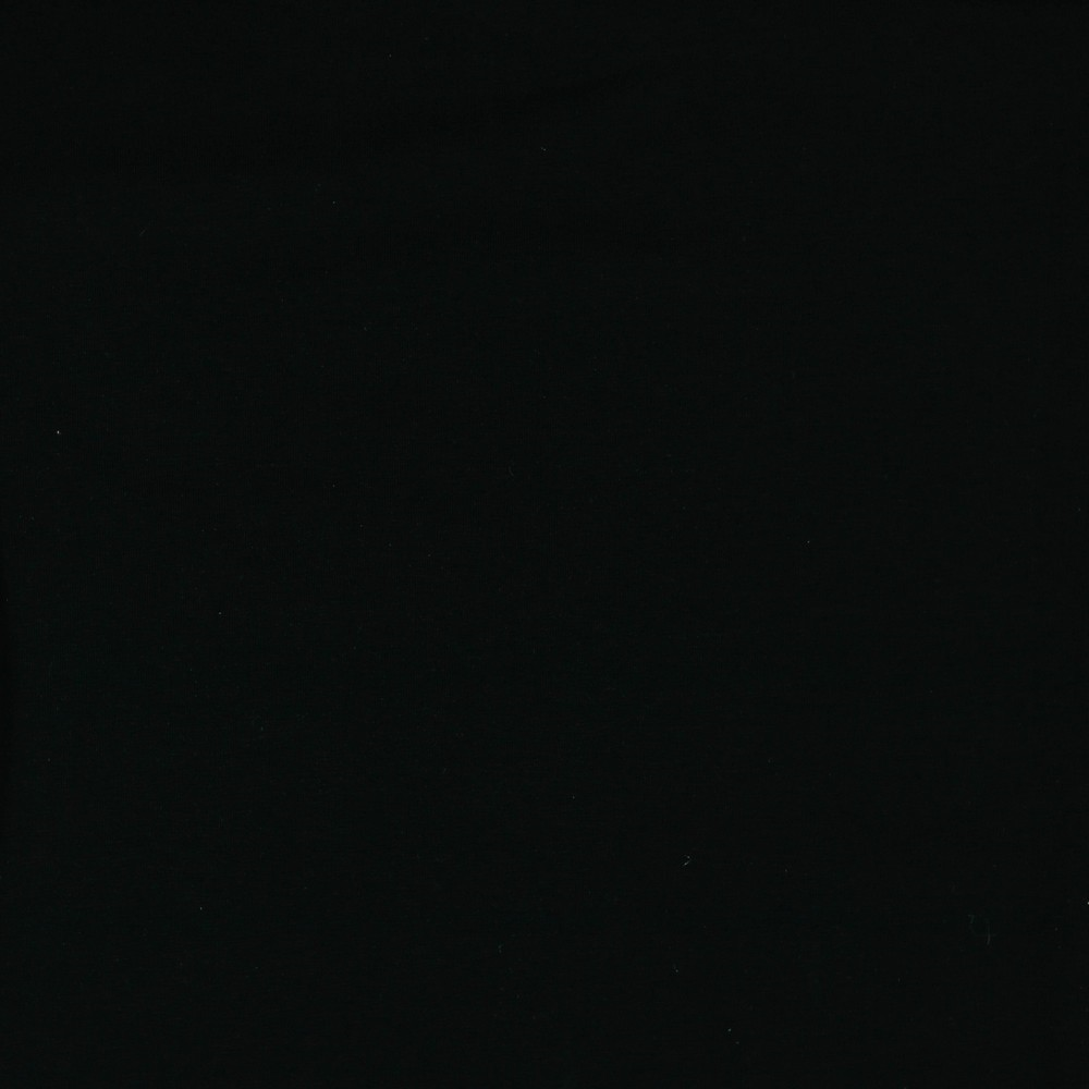 SORT ØKOLOGISK BOMULDSJERSEY