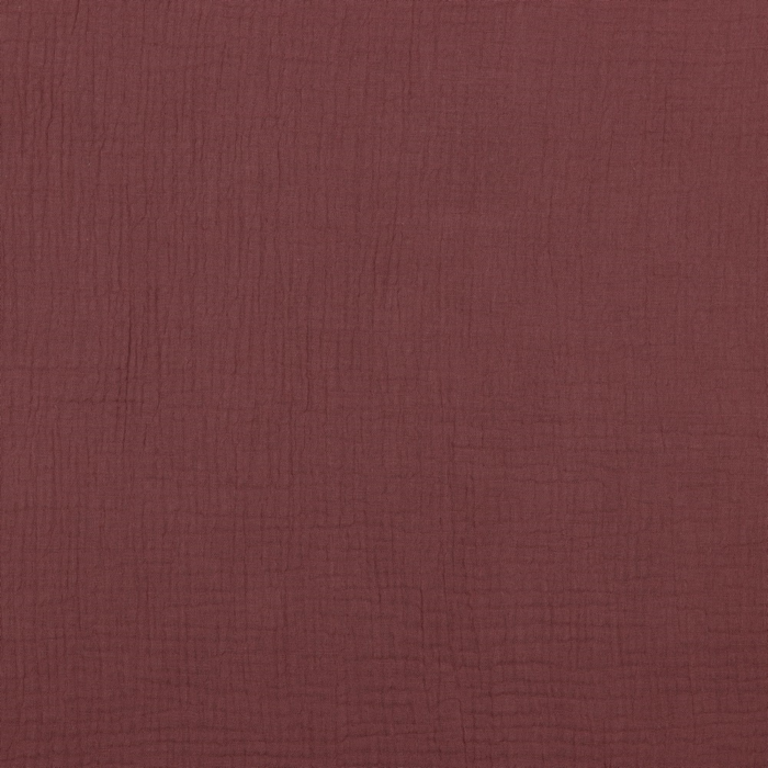 MAUVE DOUBLE GAUZE ØKOLOGISK MUSSELIN – BLØD OG ÅNDBAR