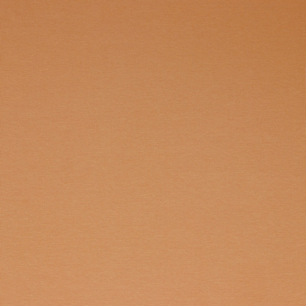 MØRK LAKSEFARVET ØKOLOGISK BOMULDSJERSEY