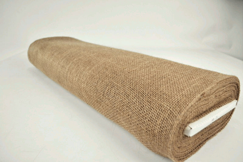 STARK NATURLIG HESSIAN – RUSTISK YTA OCH STYVT FALL