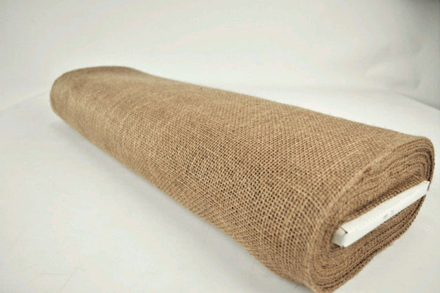 KRAFTIG NATURLIG HESSIAN – RUSTIK OVERFLADE & STIFT FALD