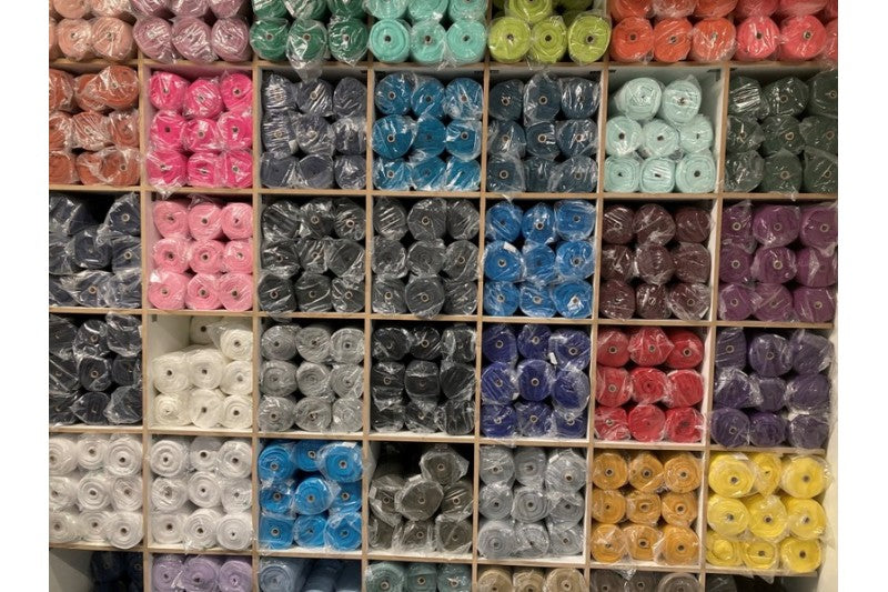 VIOLET RIB MED STRÆK – BOMULDSRIB & OEKO-TEX