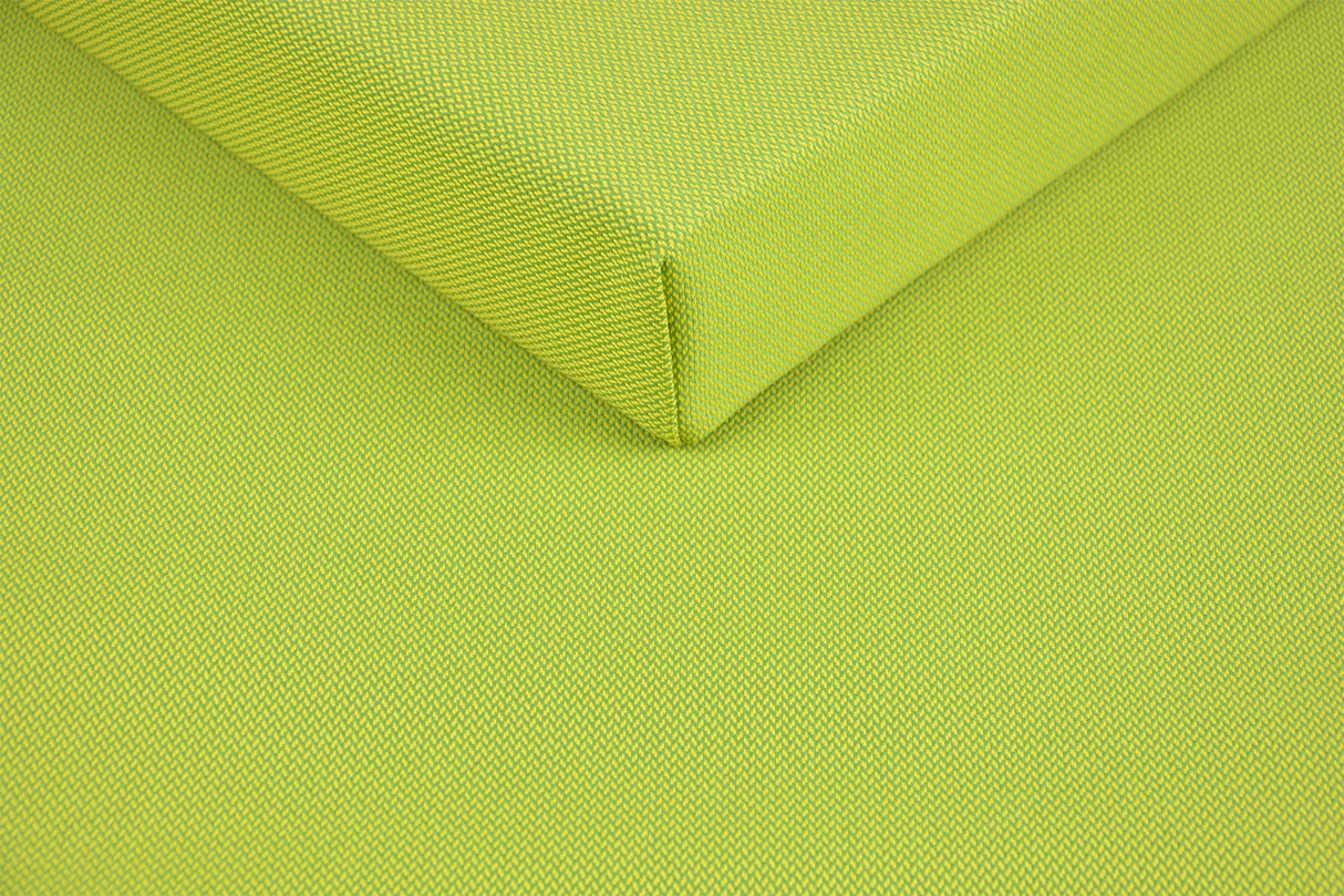 LIMEGRØN KORSYKA UDENDØRS MØBELSTOF – VAND- & VEJRRESISTENT